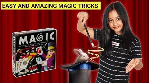 65 Amazing Magic Tricks by Nimisha 🪄 🎩 | Easy  Magic  Anyone Can Do