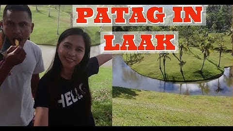 PATAG IN LAAK, ENJOYING THE NICE VIEW