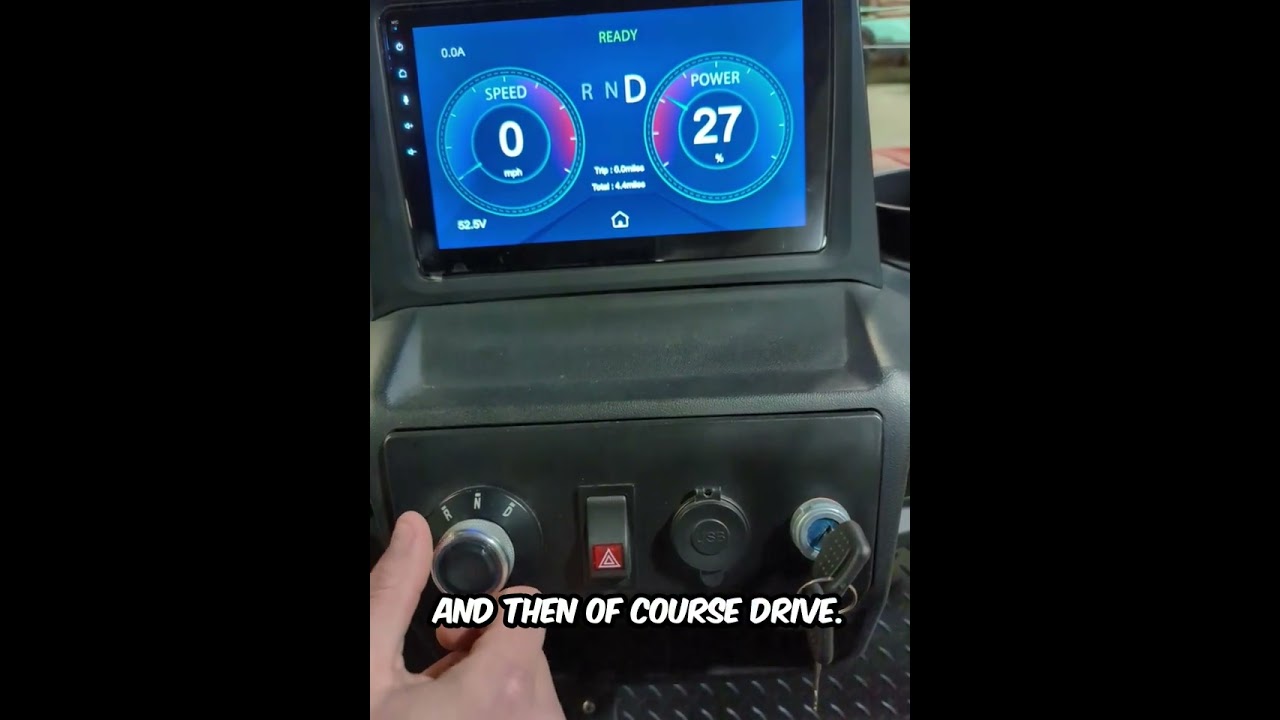 2025 Vivid Ev V4 Golf Cart Overview