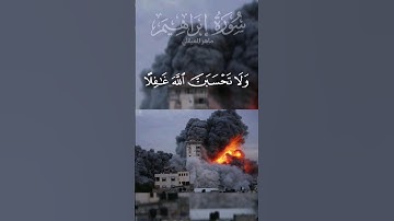 قراءة خاشعة من سورة إبراهيم للقارئ #ماهر_المعيقلي #quran #اكسبلور #قرآن