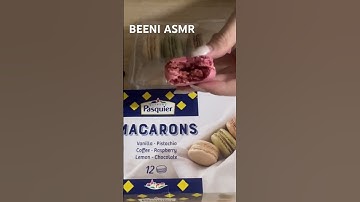 [ASMR] Macarons eating #asmr #탭핑asmr #eating #macaronasmr