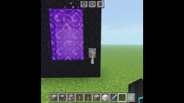 HOW TO BUILD AUTOMATIC NETHER PORTAL IN MINECRAFT #minecraft #gaming #pleasesubscribe