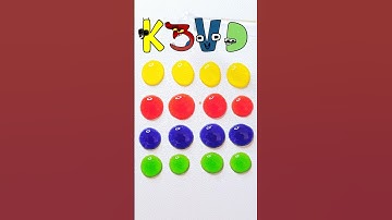 water Color mix up up #alphabetlore #numberlore #colormixing