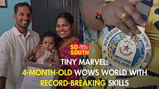 Tiny Marvel: 4-Month-Old Baby Wows the World with Record-Breaking Skills | SoSouth