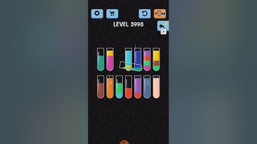 Water Color Sort Level 3998