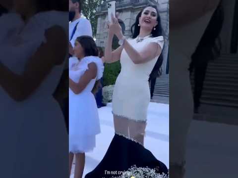 زغاريد غادة عبد الرازق فى فرح ابنةشقيقتها فى إيطاليا