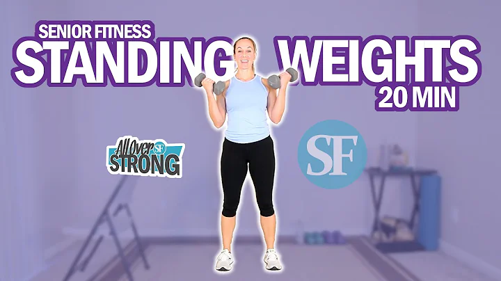 20 MIN Standing Resistance Exercises For Seniors W...