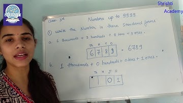 Class 3rd ; Math Lesson 1 ; (Numbers up to 9999)
