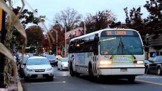 NJT Bus: Linden Bound NovaBus RTS [#1423] Route 94 at Chestnut St. & NJ Route 28