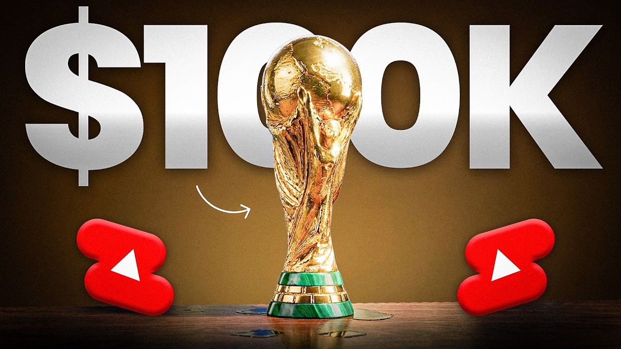 How I Made $100K From The World Cup (youtube shorts)