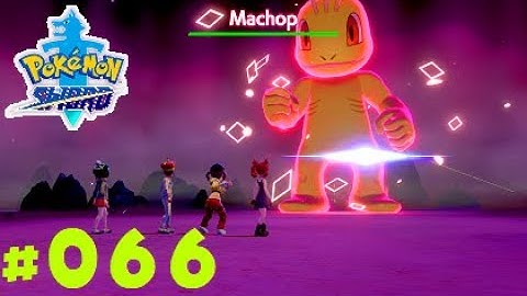Pokemon Sword Shiny Dynamax Machop Raid & Catch