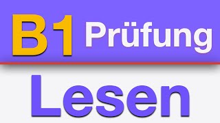 DTZ Prüfung Lesen_g.a.s.t. Lesen B1 Prüfung-Juni- 2023 I German Test For immigranten_gast_telc_b1