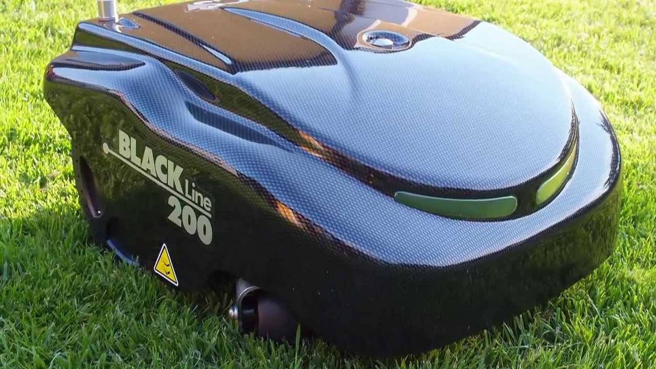 Roboter Rasenmäher Ambrogio Black Line 200 HD YouTube