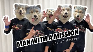MAN WITH A MISSION: Overseas Message for 'Break and Cross the Walls' CD Release from JPU Records