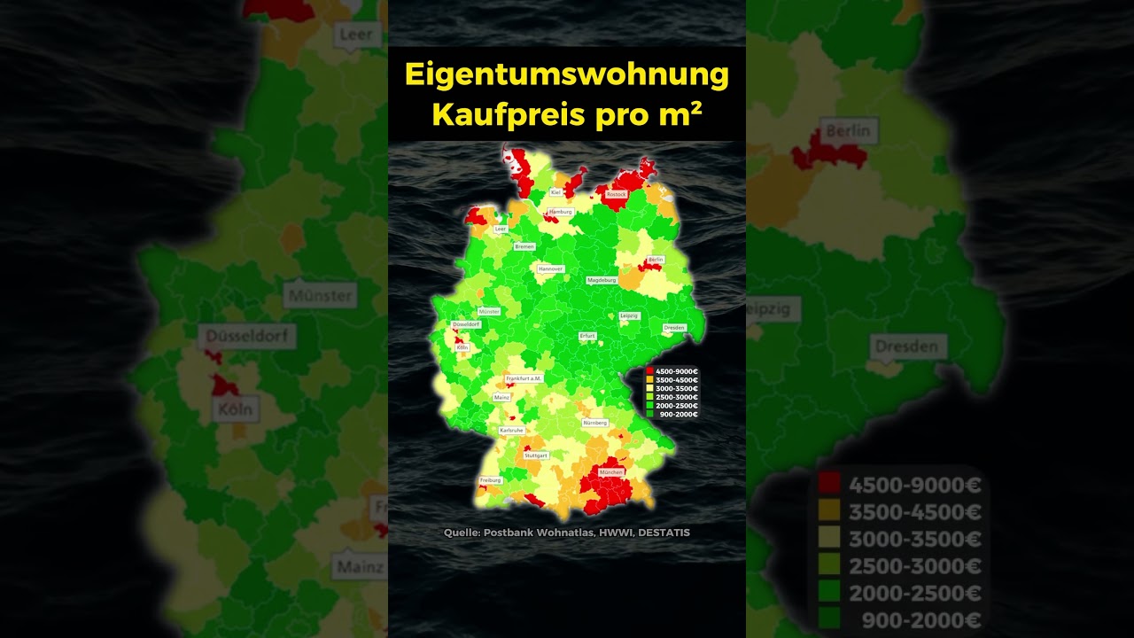 Kaufpreise für eine Eigentumswohnung!