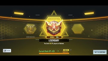 Call of Duty Mobile Season 10 Shadows Return - Reaching Legendary MP Ranked