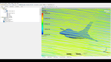 F-16 Aircraft Fluid Flow Fluent Analysis Simulation | Ansys Workbench