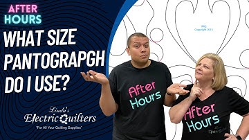 What size Pantograph should I use? - Pantograph Quilting