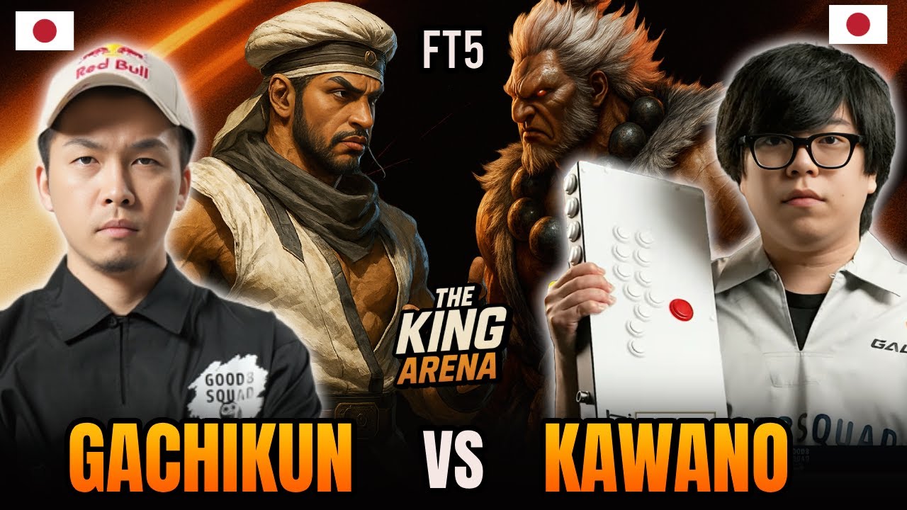 🔥 INSANE FT5 ▰ KAWANO (Akuma) vs GACHIKUN (Rashid) ▰ Street Fighter 6 | High-Level Set 🔥