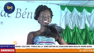 BENIN/CULTURE: FINALE DE LA 3EME EDITION DU CONCOURS MISS BEAUTE NOIRE BENIN