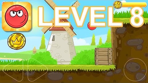 Red Ball 4 - Level 8 - Walkthrough (iOS, Android)