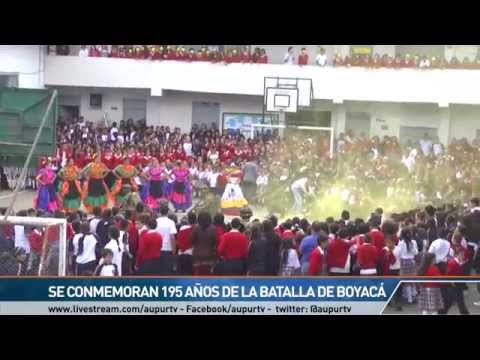 Instituciones educativas celebran Batalla de Boyacá