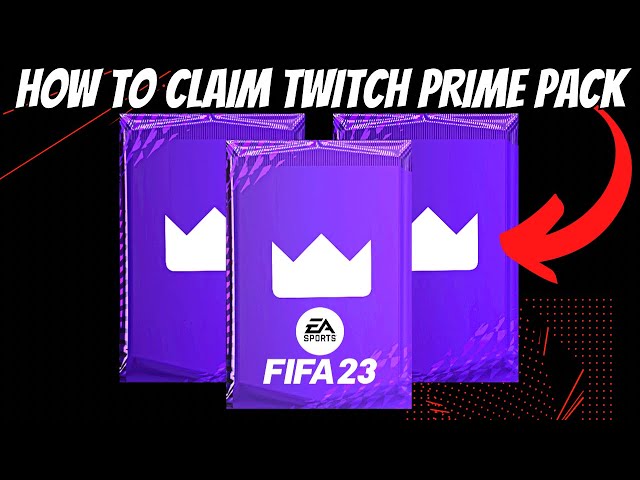 HOW TO CLAIM THE TWITCH PRIME PACK ON FIFA 23! (FREE PACKS) 