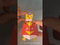 DIY Chicken 3D Papercraft 🐥🐤 #diy #3d #papercraft