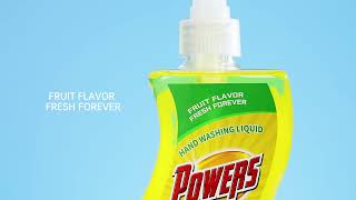 POWERS Fruit flavored hand sanitizer lemon fragrance 500g