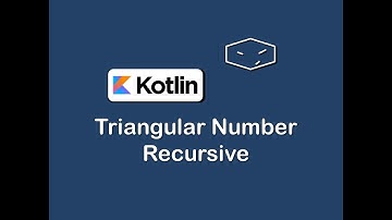 triangular number recursive in kotlin