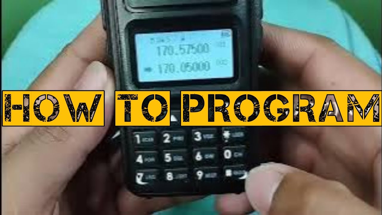 TYT TH-UV98 HOW TO PROGRAM - YouTube