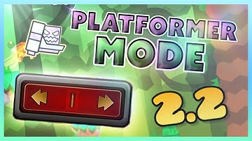 Trying 2.2 PLATFORMER MODE For The FIRST TIME // Geometry Dash 2.2 GDPS