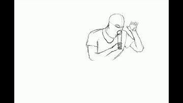 Drawing Tyler Joseph of twenty one pilots using procreate