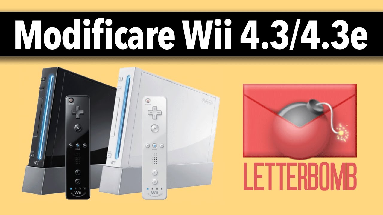 Modificare la Wii (4.3/4.3e & Letterbomb) - Tutorial - YouTube