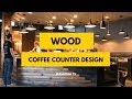 50 awesome wood coffee counter design ideas