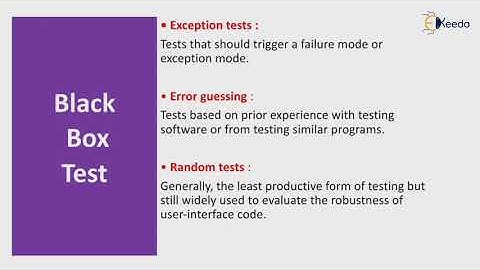 Black box test | System Integration Testing and Debugging Methodology | Embedded System & RTOS