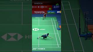 The best rally! Lee Zii Jia vs Lu Guang Zu | Thailand Open 2024 MS QF #shorts #badminton