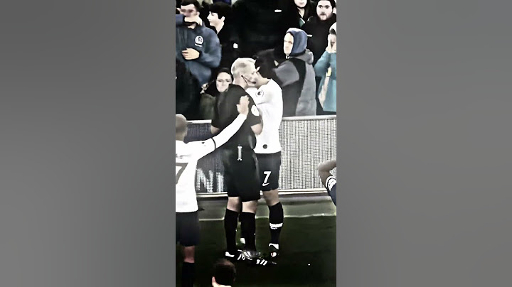 The player who regrets after committing a foul #son #sad #injury #football #tottenham