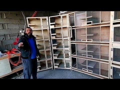 خانات واقفاص الطيور أرخص الأسعار تصل على الارقام النجار للحجز 07716995547 نجار محمد 07819831722
