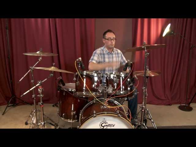 Барабанна установка Gretsch Catalina Maple Satin Deep Cherry Burst