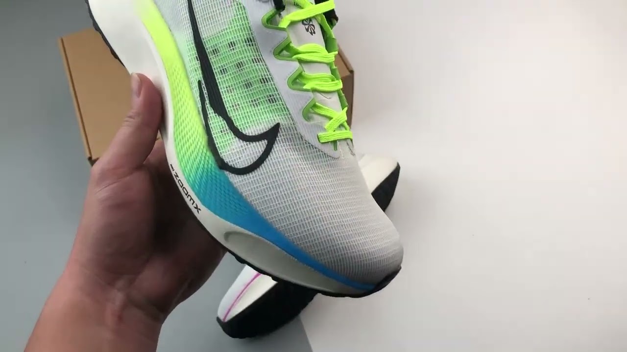 Nike Zoom Fly 5 White Multi Color Gradient FQ6851 101 - YouTube display picture 1