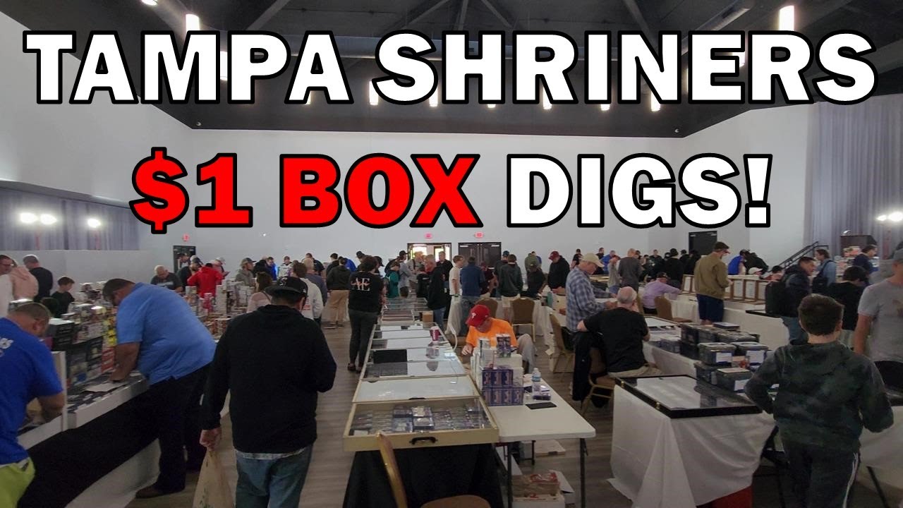Dollar Box Digs From the Tampa Shriners Sports Card Show! Plus…I
