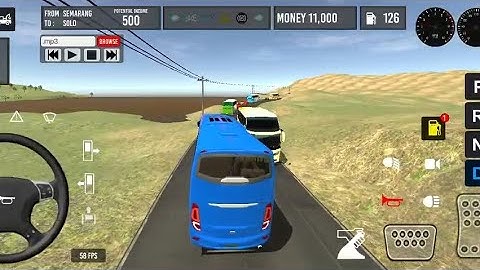 2022 Indonesia Bus simulator | IBDB Bus simulator 3d studio Gameplay Android, iOS #bussimulator3d