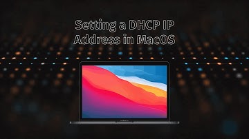 ENTTEC Tech Tips: Setting a DHCP IP on MacOS