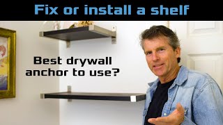 How to Replace Drywall Anchors On a Loose Shelf by Bru Builds 874 views 1 year ago 8 minutes, 20 seconds