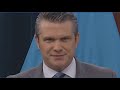 Hegseth urges allies on the Strait