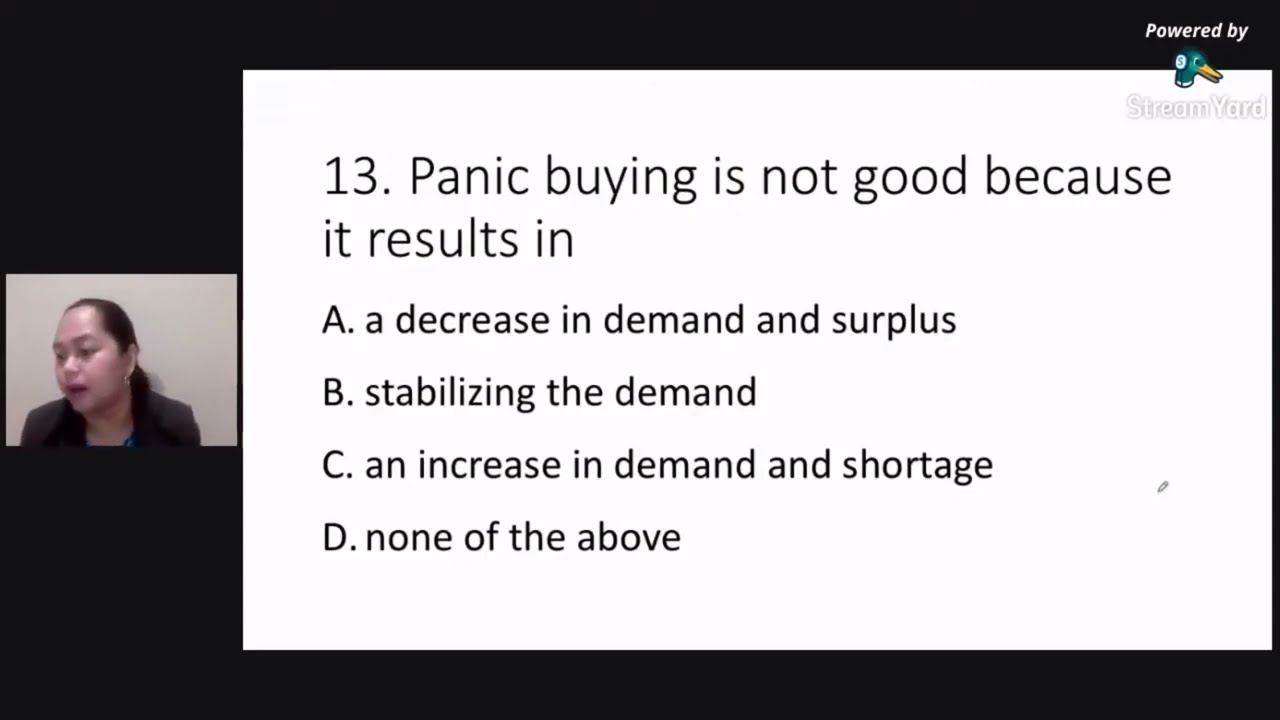 LET Reviewer 2022: Supply and Demand