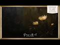 Vintage Frame TV Art Dark Moody Solitude Floral Background | 4K TV Screensaver | Minimalism Home