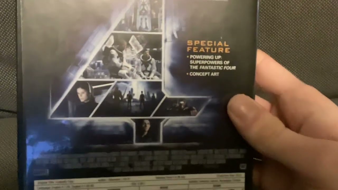 Fantastic Four 2015 reboot DVD nordic retail unboxing