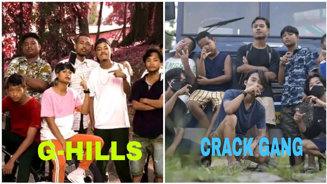 G HILLS vs CRACK GANG   new garo song battle rap